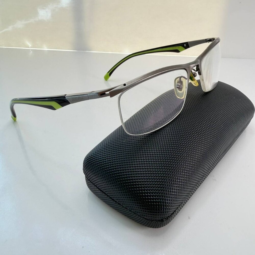 Zero rh+ Semi-Rimless Eyeglasses – Italian Sport Design